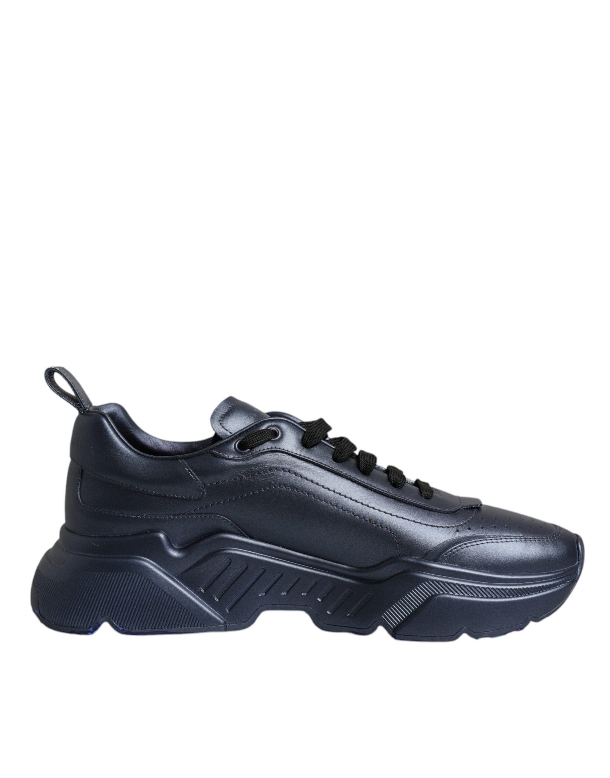 Dark Blue DAYMASTER Leather Sneakers Shoes