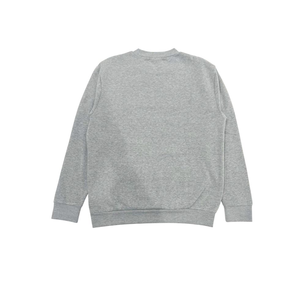 Gray Polyester Men Sweater