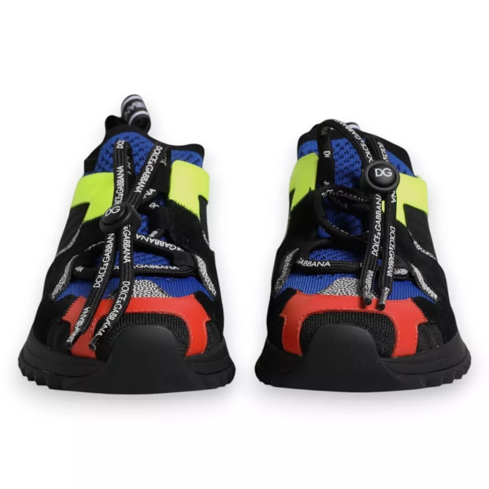 Multicolor Mesh Sorrento Trekking Sneakers Shoes