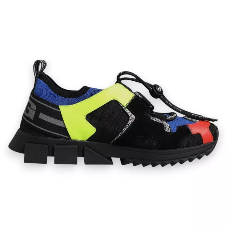 Multicolor Mesh Sorrento Trekking Sneakers Shoes