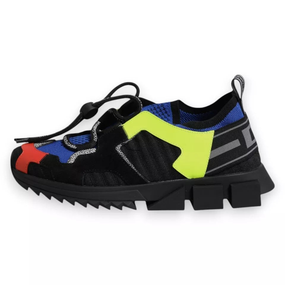 Multicolor Mesh Sorrento Trekking Sneakers Shoes