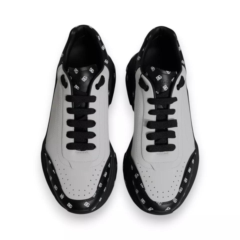 Black White Logo Monogram Daymaster Sneakers Shoes