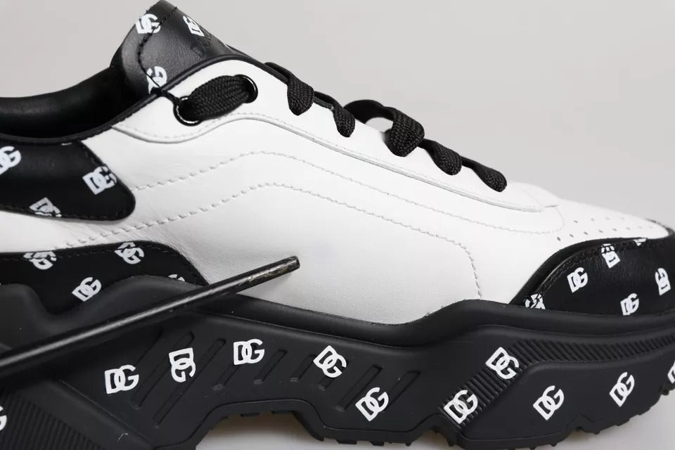 Black White Logo Monogram Daymaster Sneakers Shoes