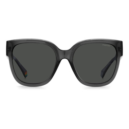 Gray Plastic Sunglasses