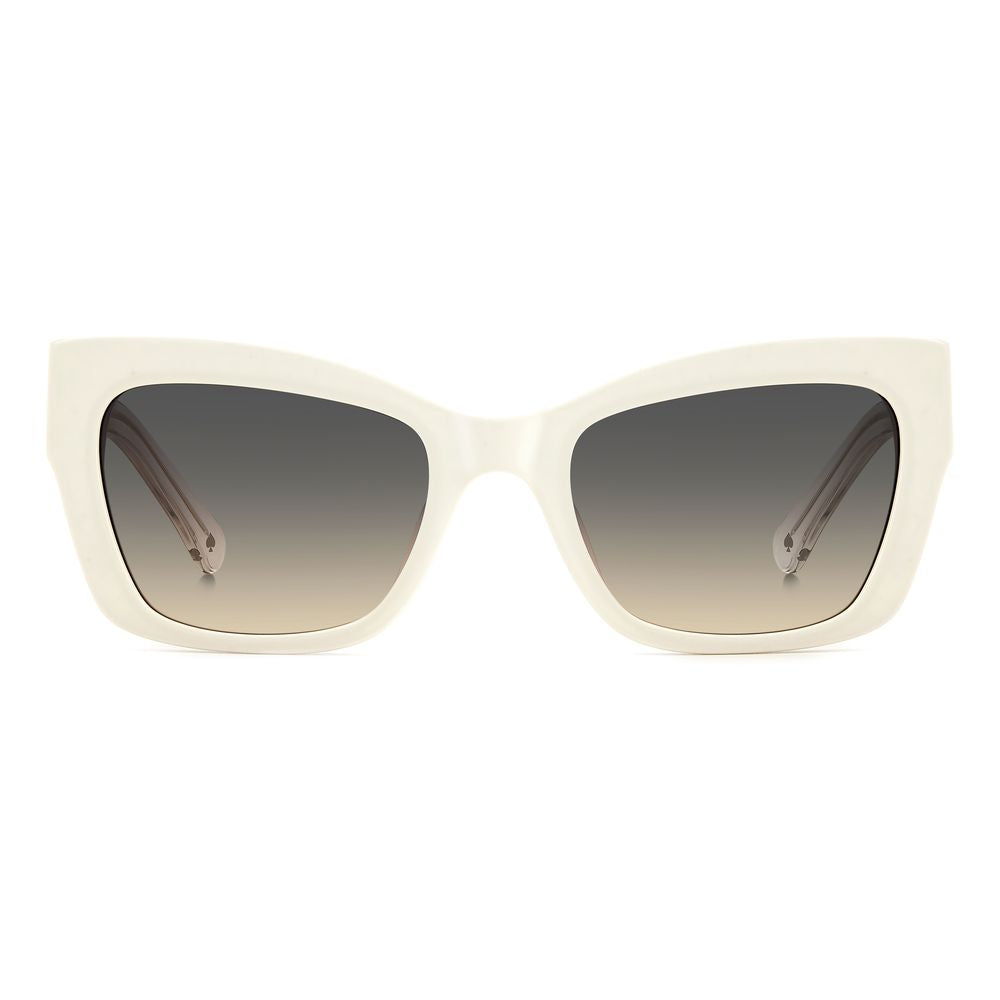 White Acetate Sunglasses