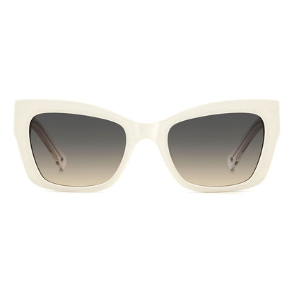 White Acetate Sunglasses