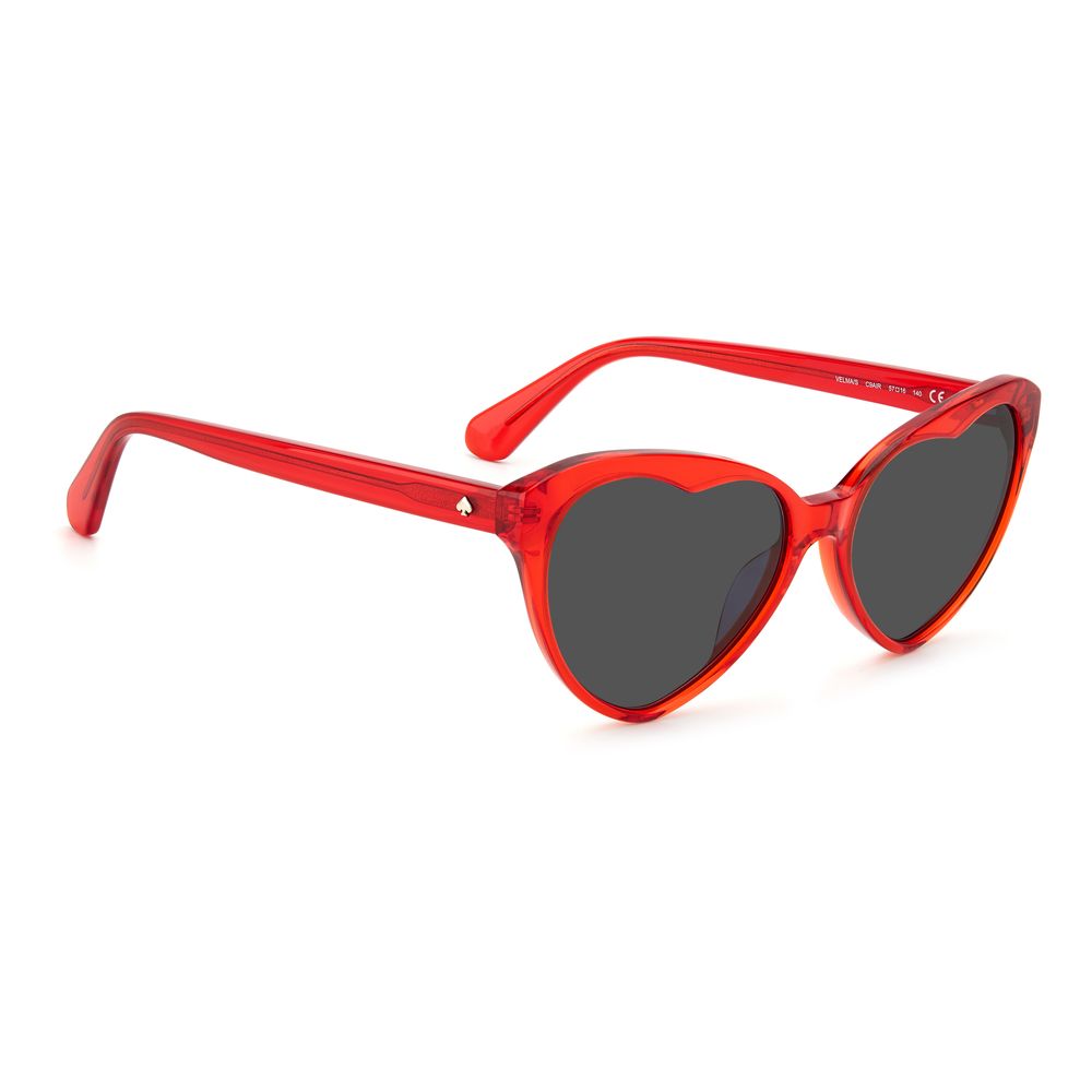 Red Acetate Sunglasses