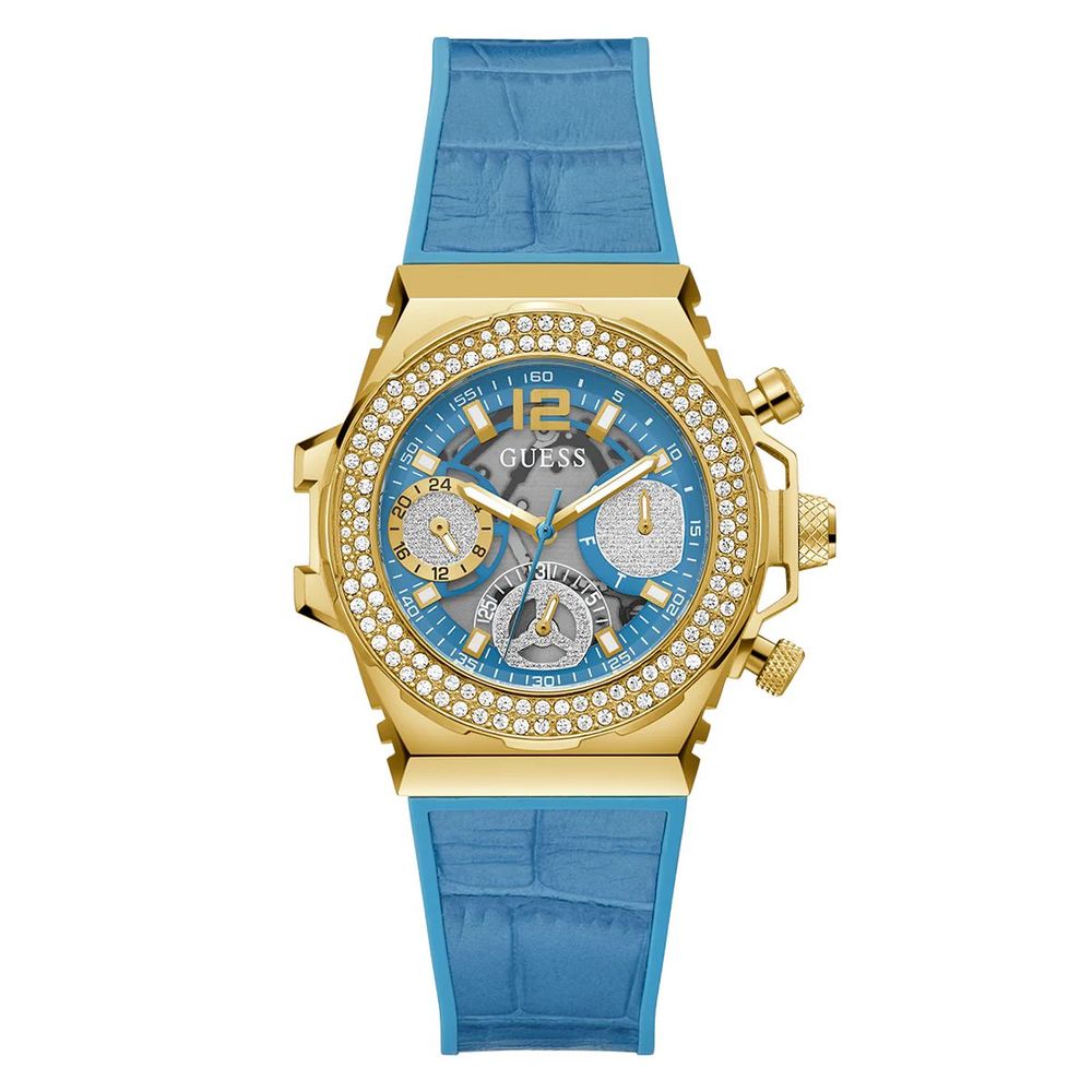 Blue Silicone Watch