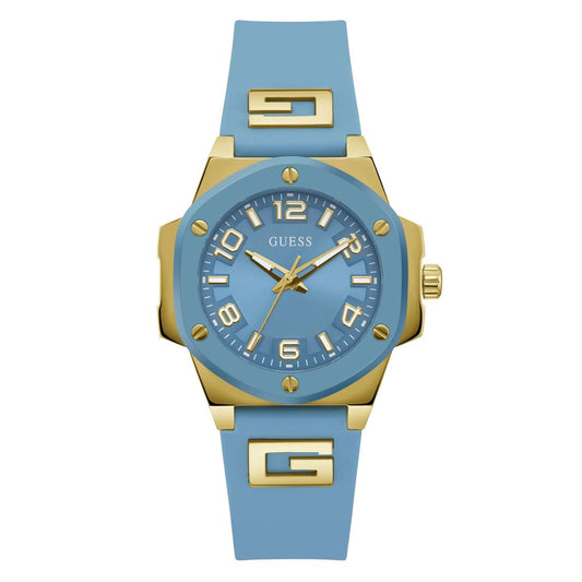 Blue Silicone Watch