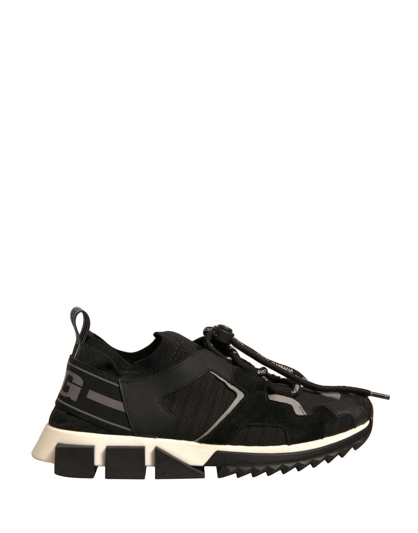 Black Mesh Sorrento Trekking Sneakers Shoes