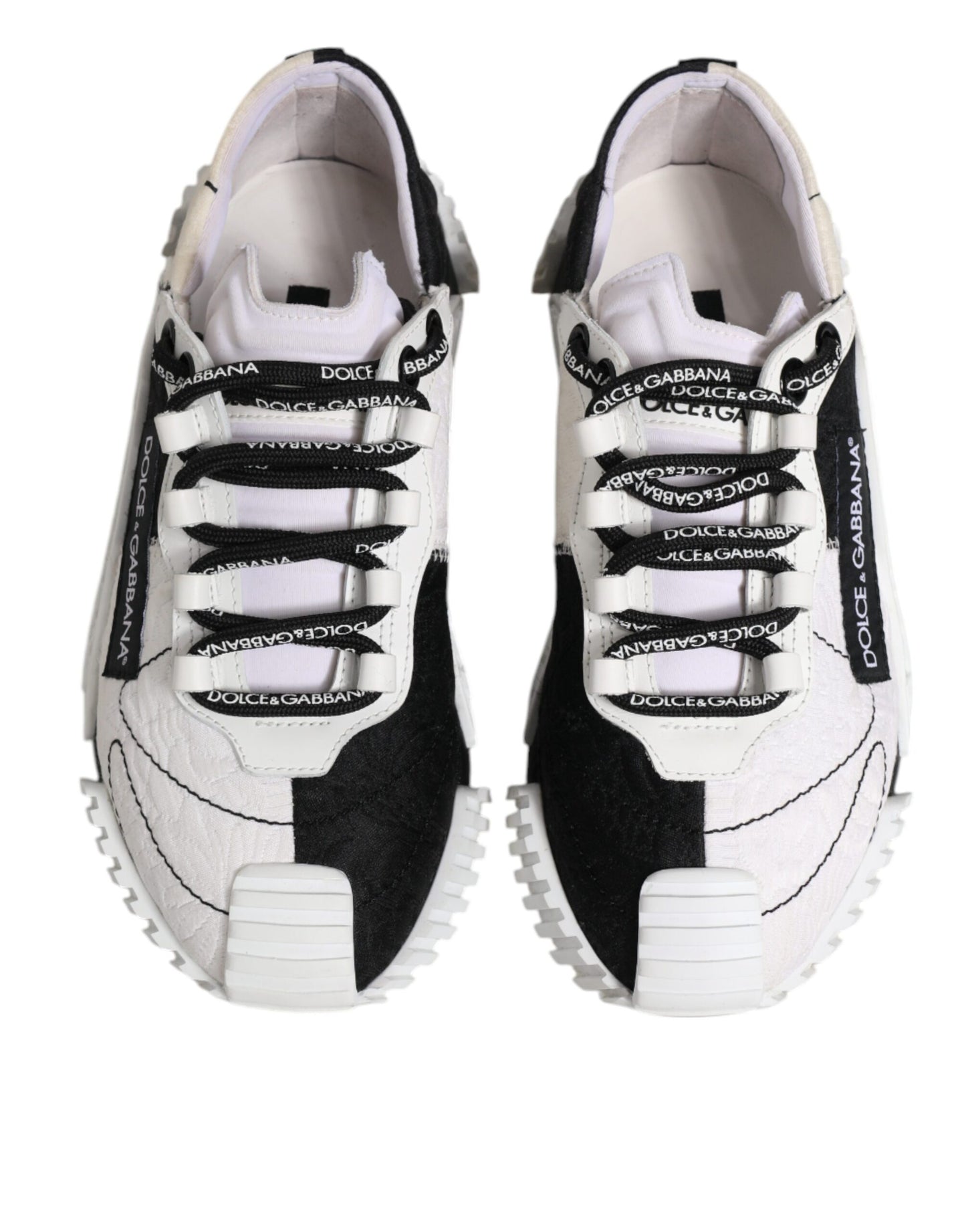 White Black NS1 Low Top Sneakers Shoes