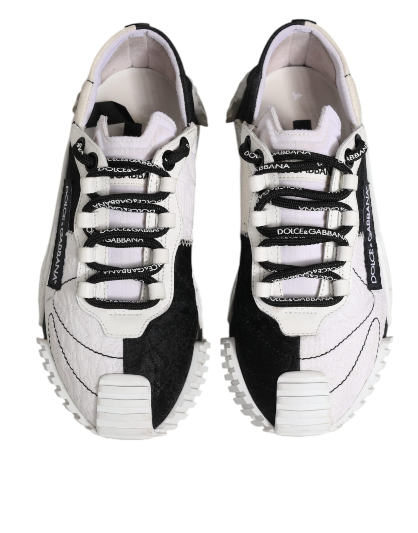 White Black NS1 Low Top Sneakers Shoes