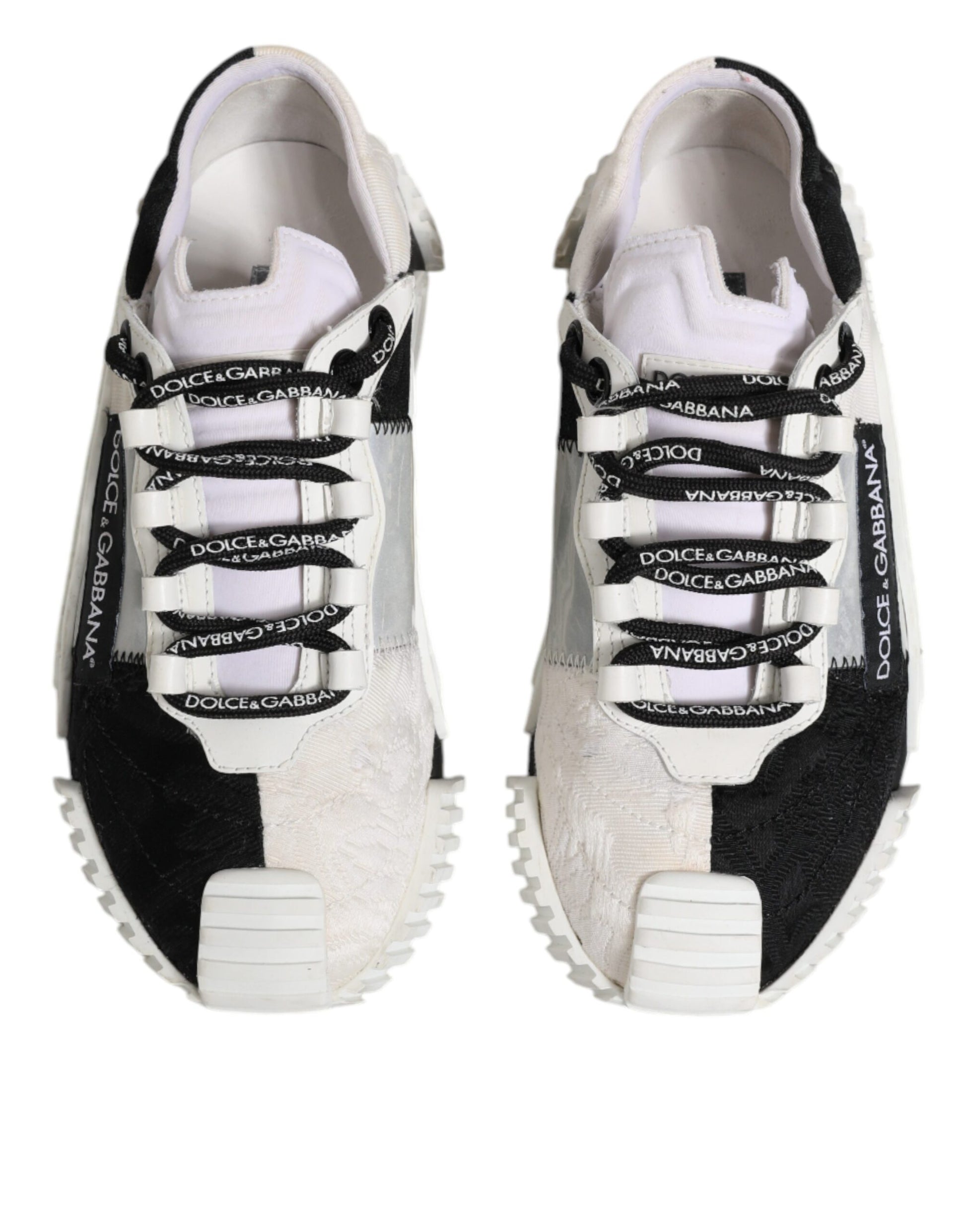 White Black NS1 Low Top Sneakers Shoes