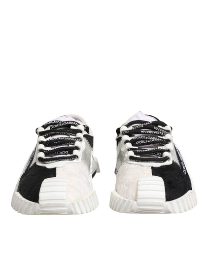 White Black NS1 Low Top Sneakers Shoes