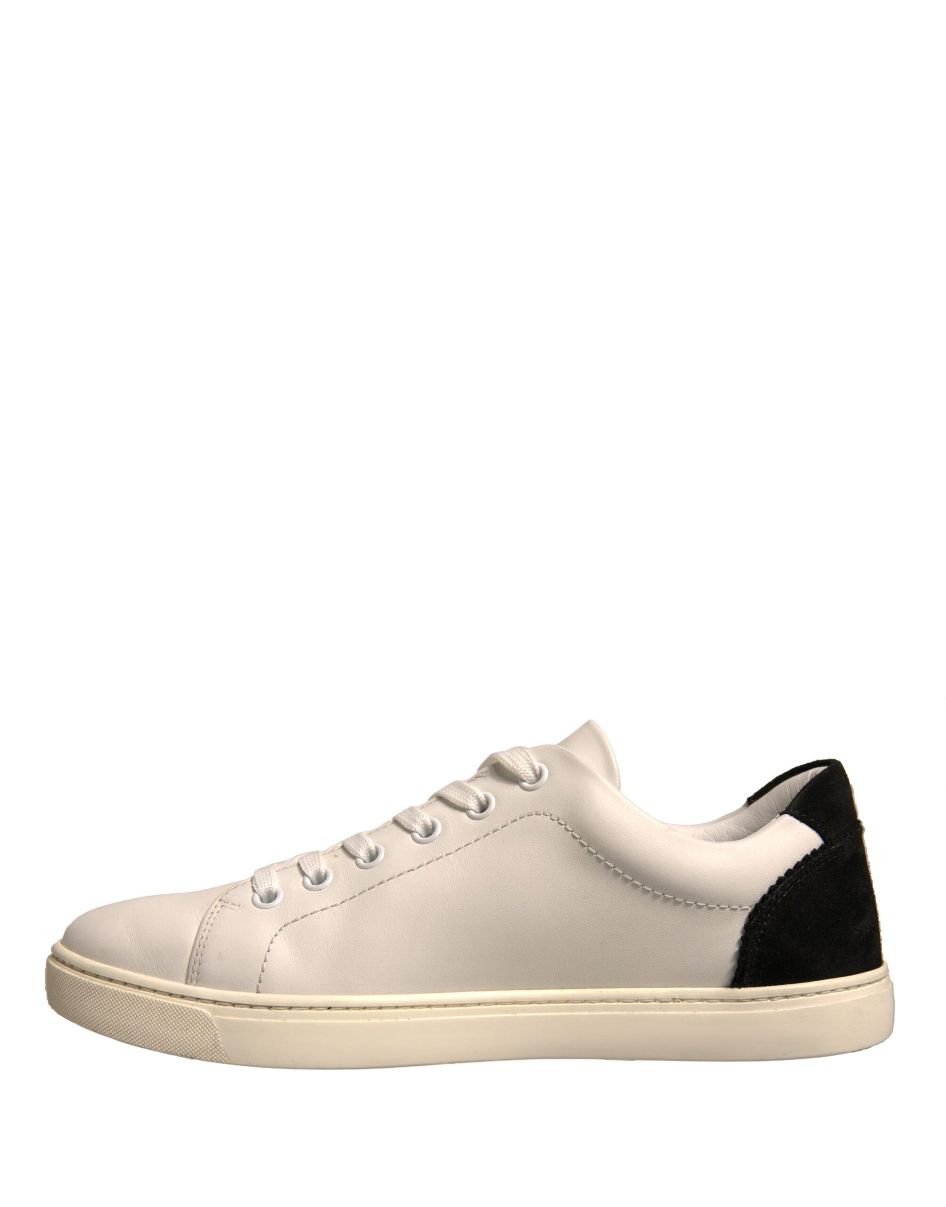 White Suede Leather Low Top Sneakers Shoes