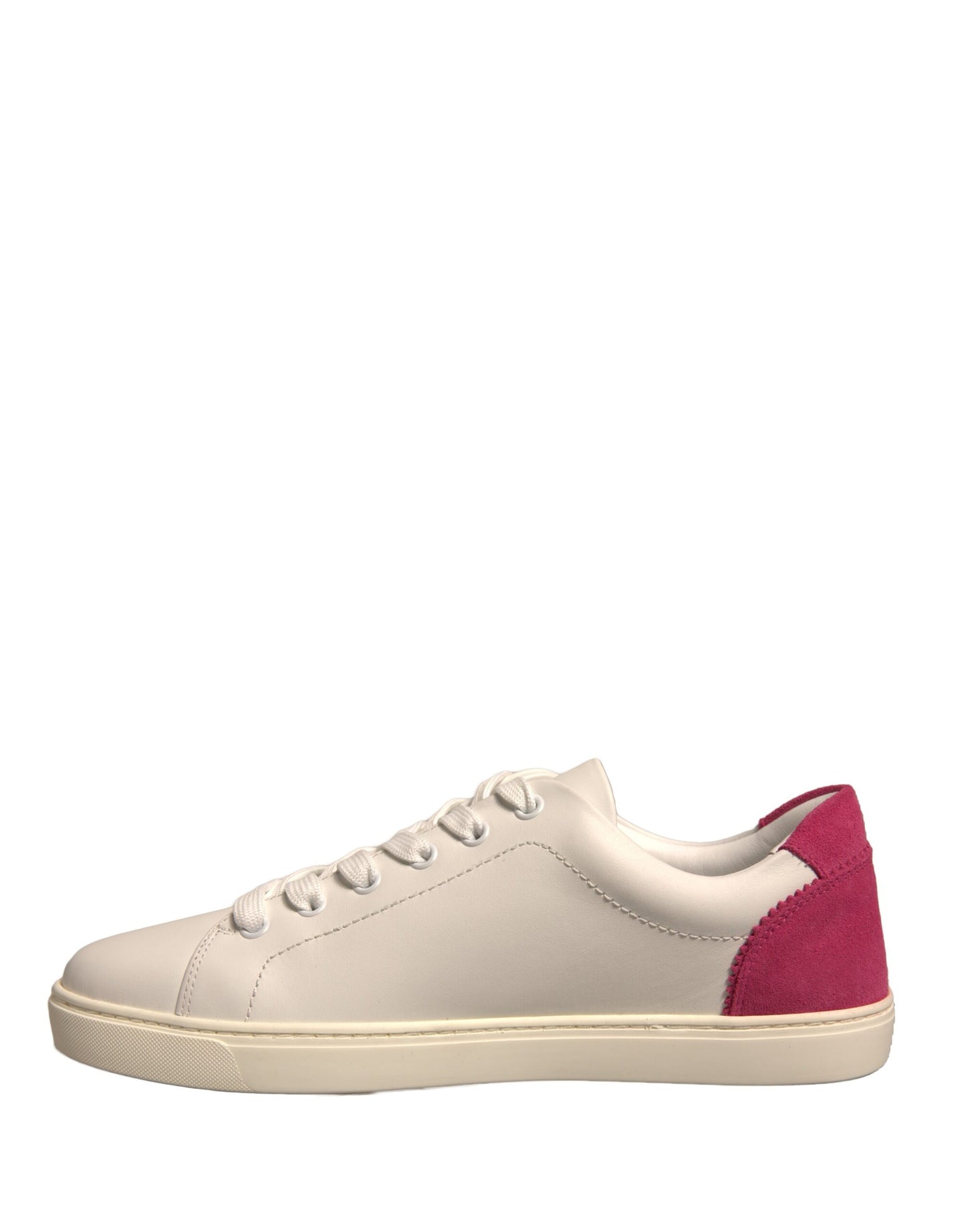 White Suede Leather Low Top Sneakers Shoes