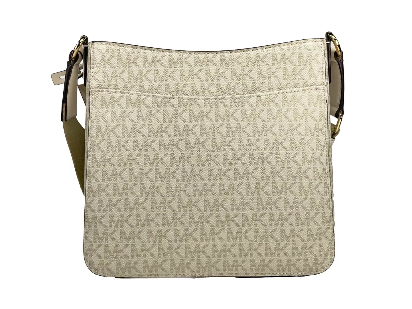 Jet Set Small Messenger Crossbody Bag Pale Gold