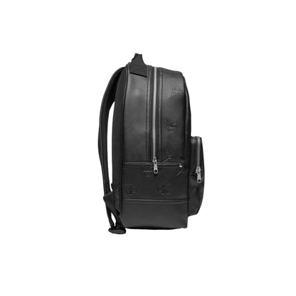 Black Polyethylene Backpack