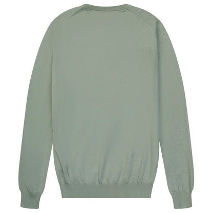 Green Cotton Sweater