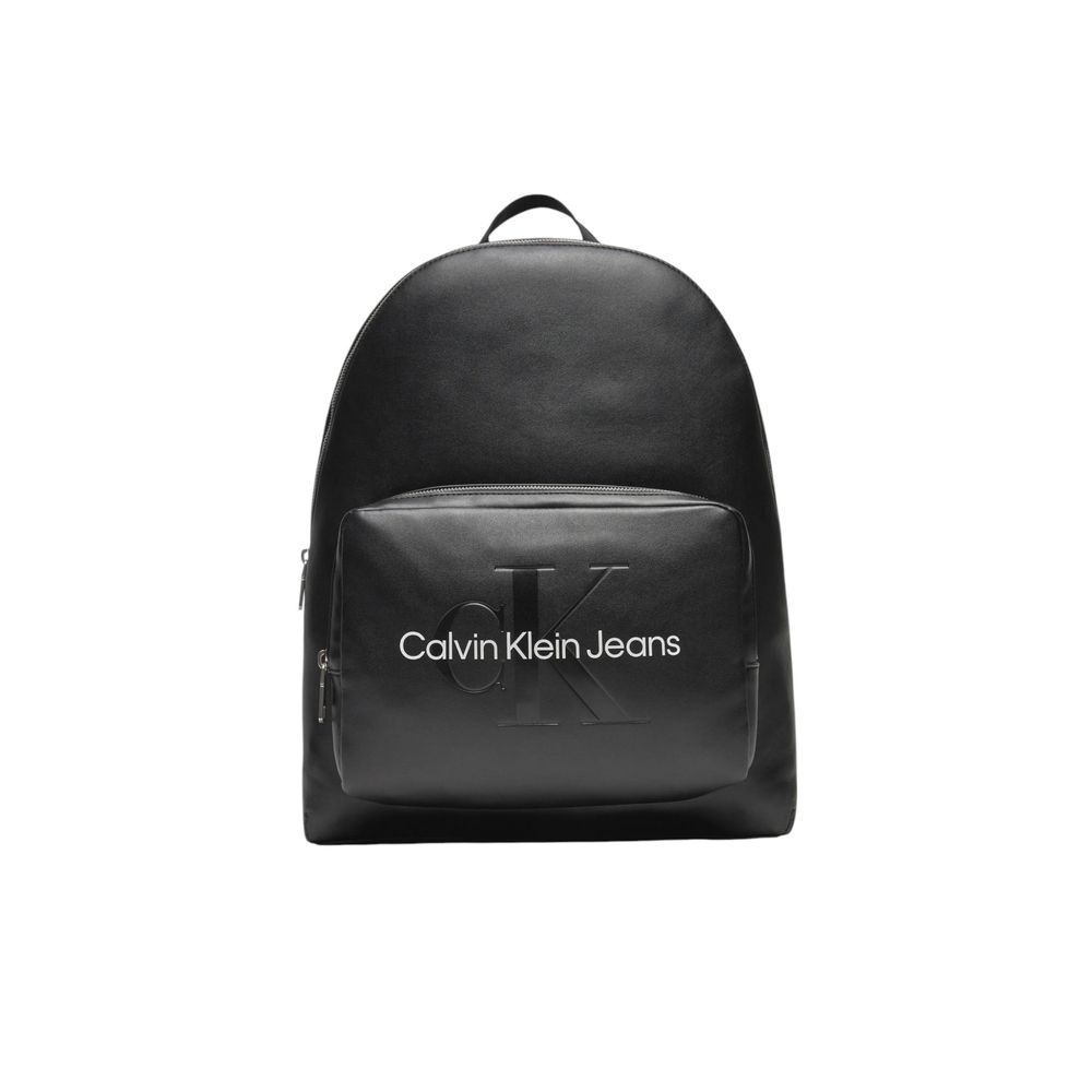 Black Polyethylene Backpack