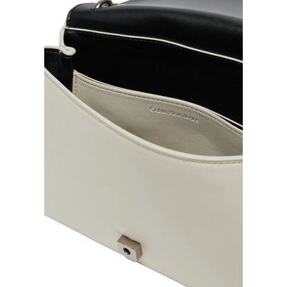 Cream Polyethylene Handbag