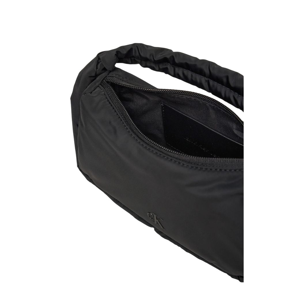 Black Recycled Polyester Handbag