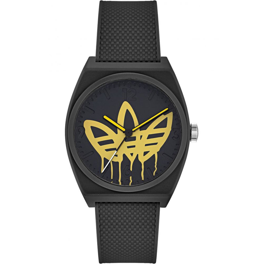 Black Silicone Watch