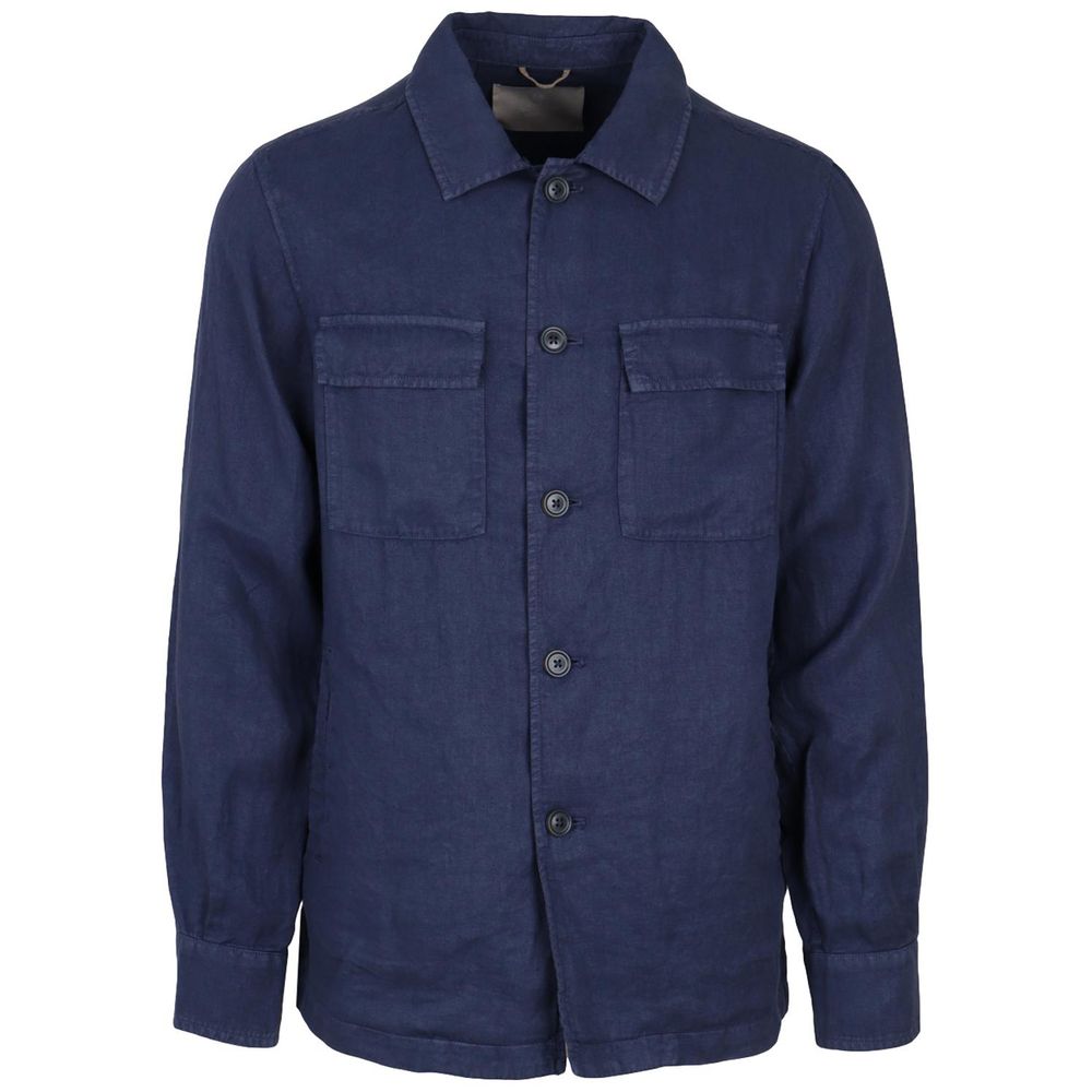 Blue Linen Shirt