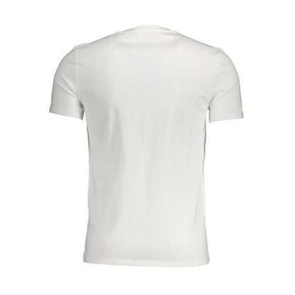 White Cotton Mens TShirt