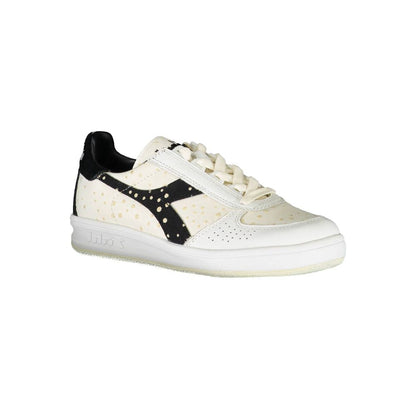 White Leather Women Sneaker