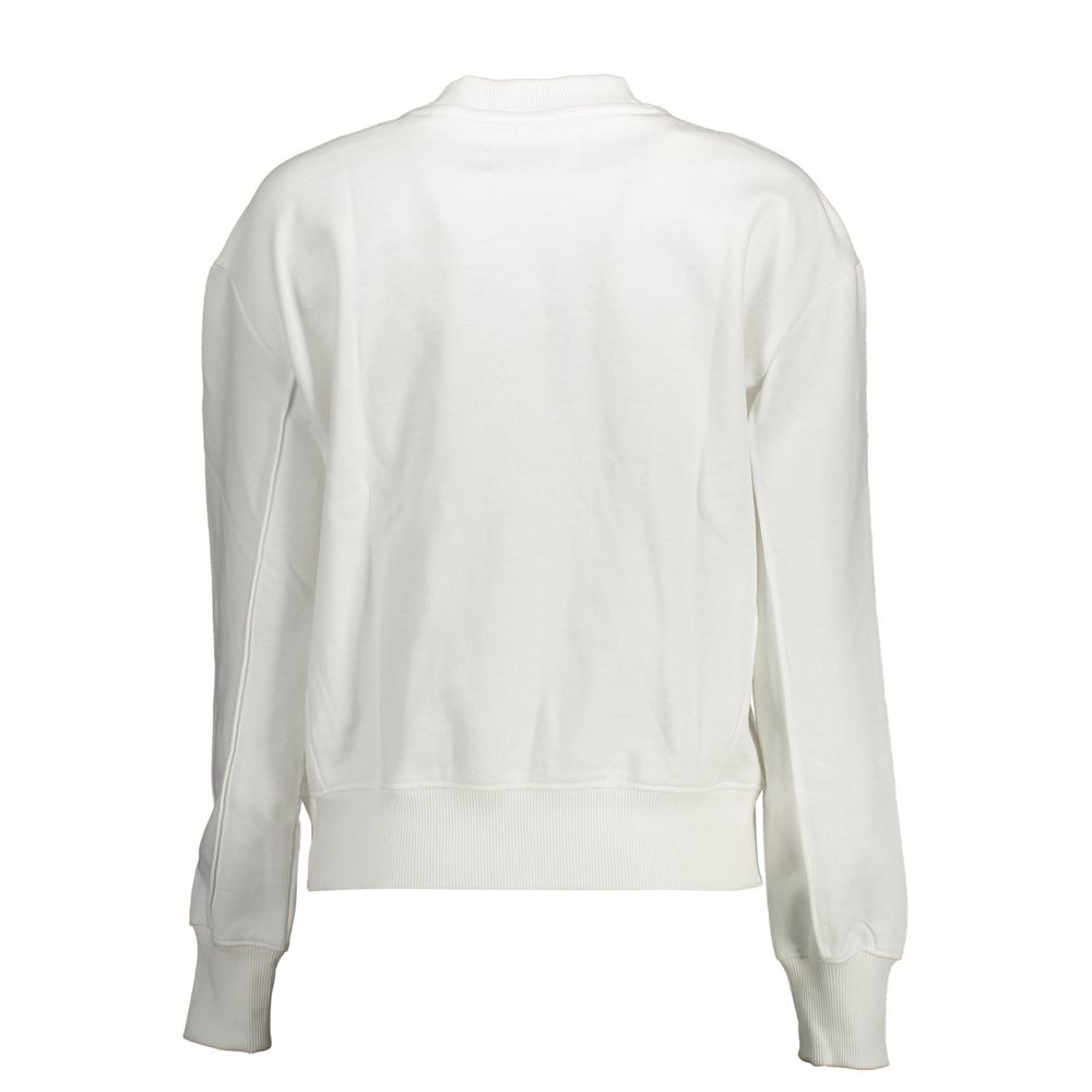 White Cotton Women Sweater