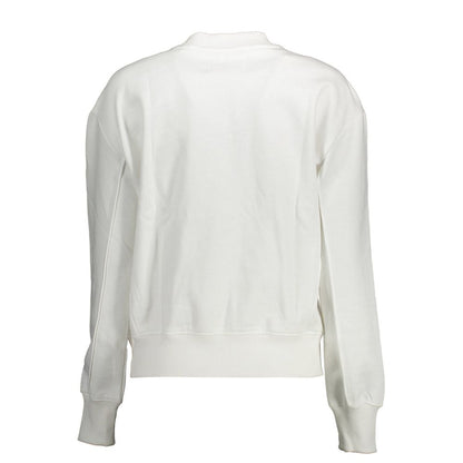 White Cotton Women Sweater