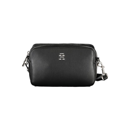 Black Polyester Handbag