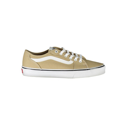 Beige Polyester Sneaker