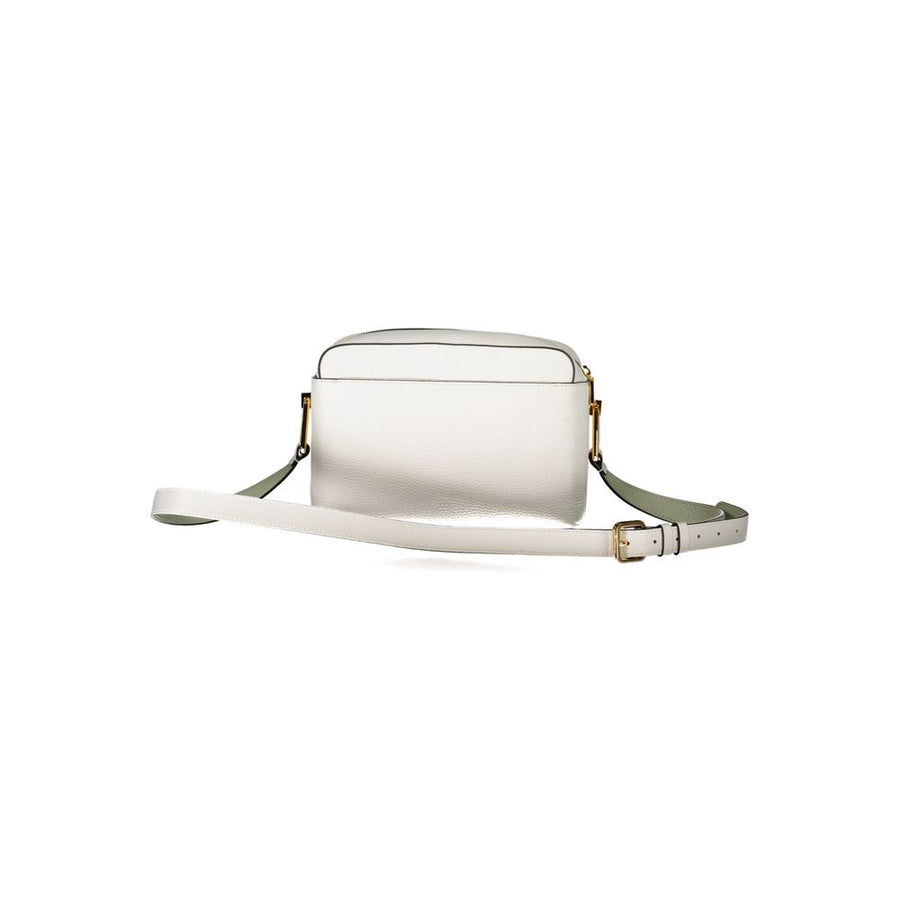 White Leather Handbag