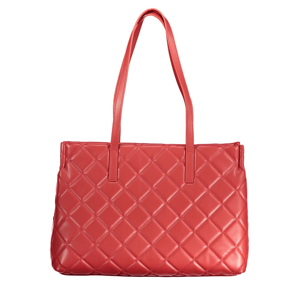 Red Polyethylene Handbag