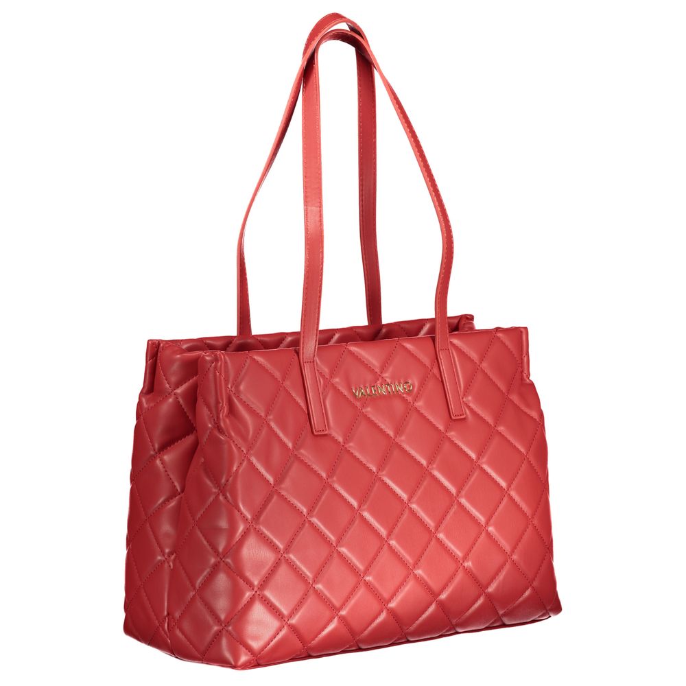 Red Polyethylene Handbag