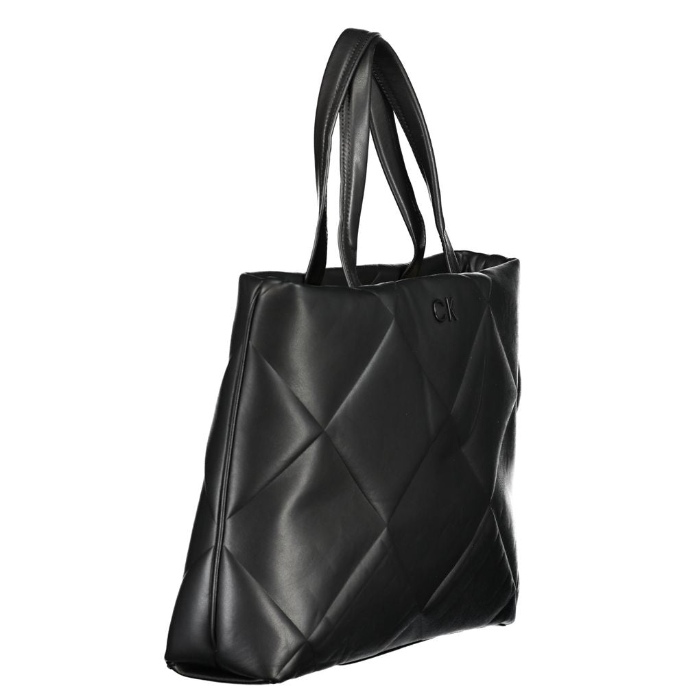 Black Cotton Handbag