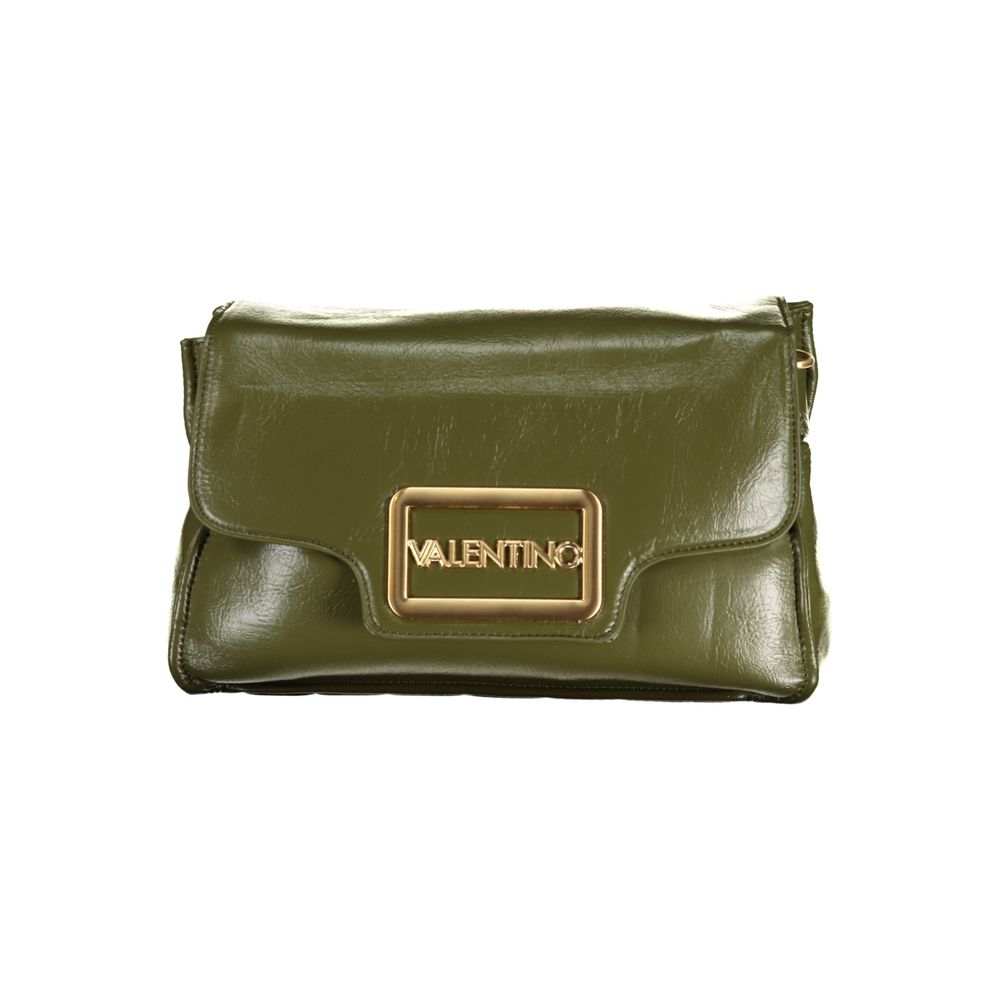 Green Polyethylene Women Handbag