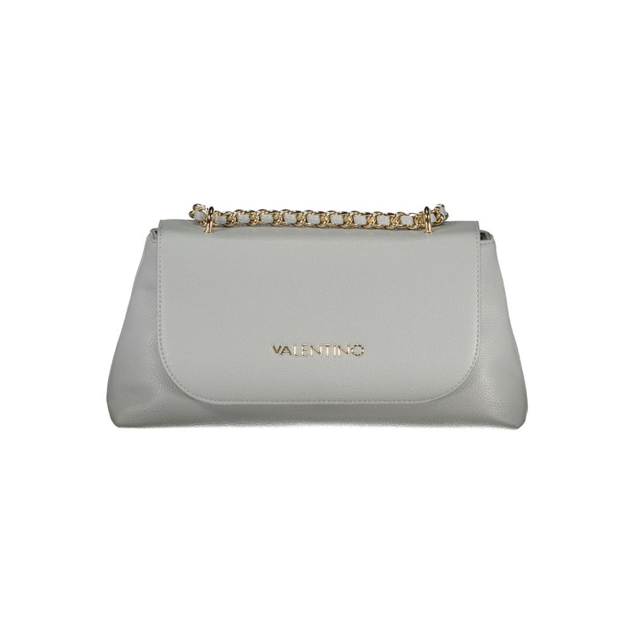 Gray Polyethylene Women Handbag