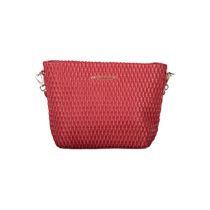 Red Polyethylene Women Handbag