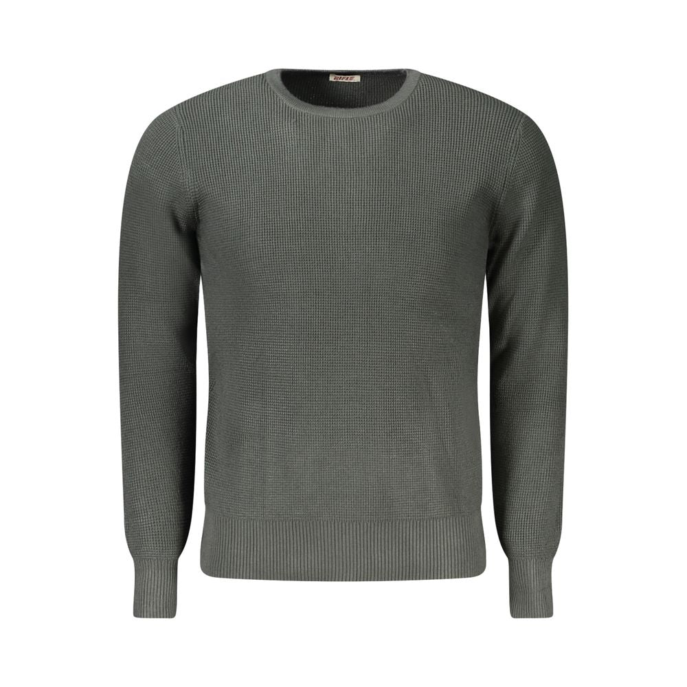 Green Viscose Men Sweater