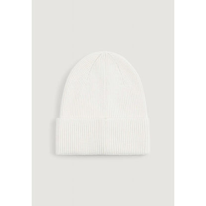 White Cotton Cotton Hat