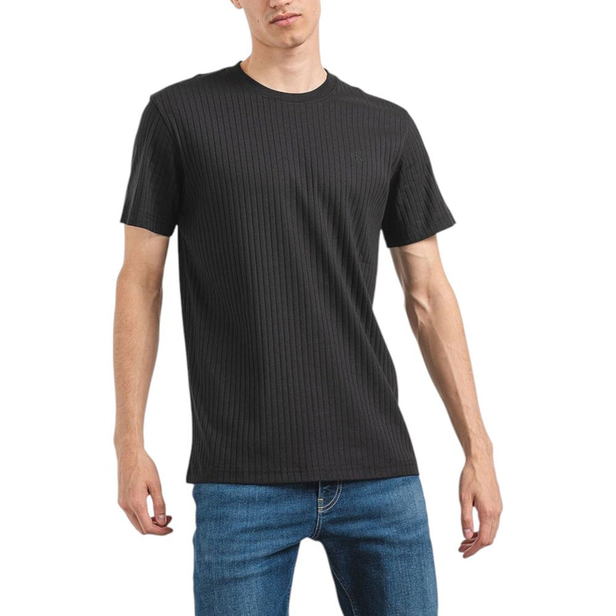 Black Cotton T-Shirt