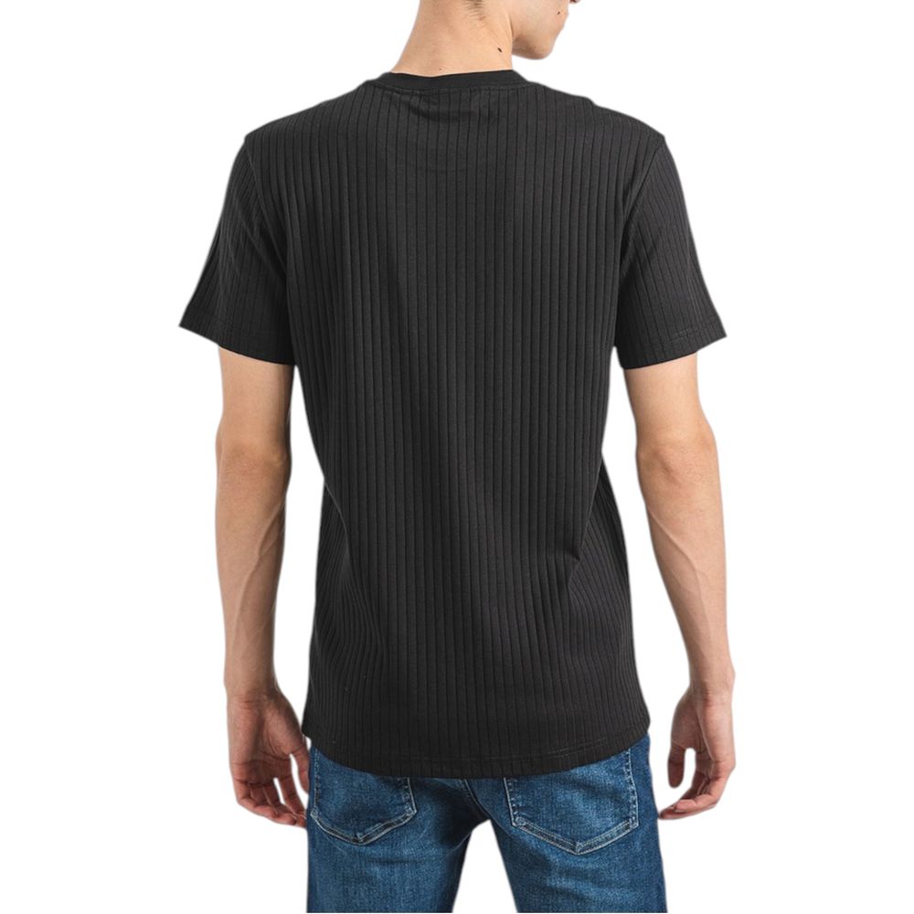 Black Cotton T-Shirt