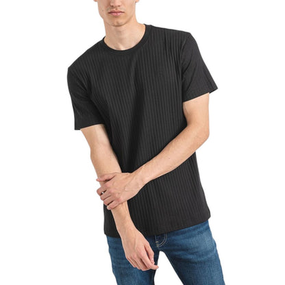 Black Cotton T-Shirt