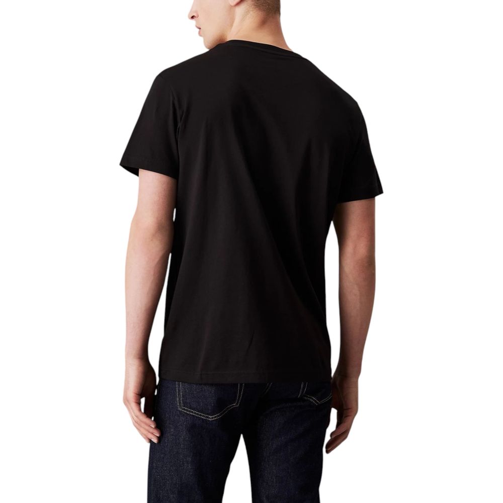 Black Cotton T-Shirt