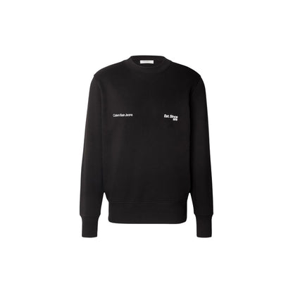 Black Cotton Sweater