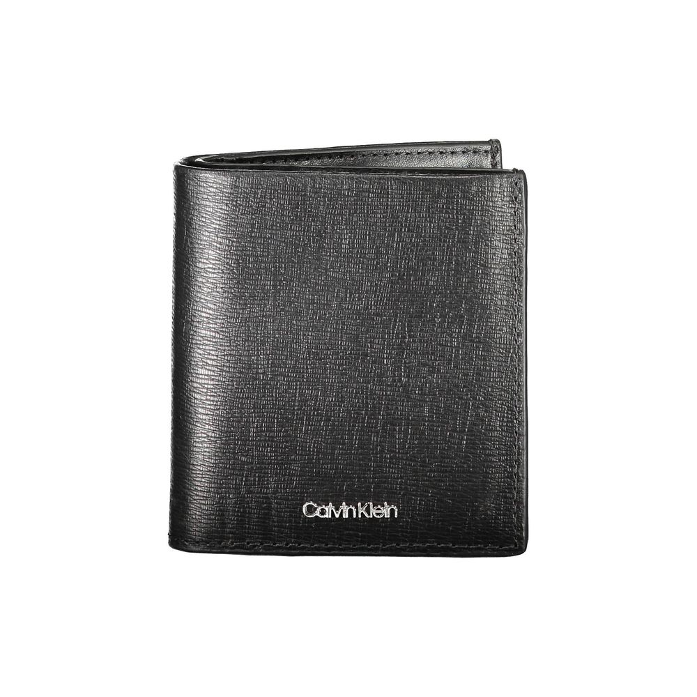 Black Leather Men Wallet