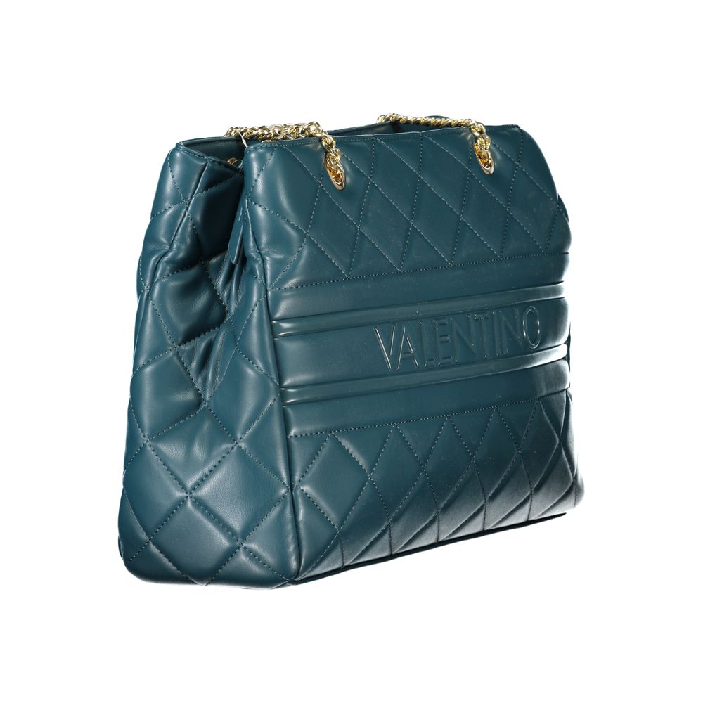 Green Polyethylene Women Handbag